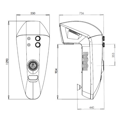 Протитечія AquaJet 100, 100 м3/год (Чехія) Azuro, 1.1 кВт Протитечія AquaJet 100, 100 м3/год (Чехія) Azuro, 1.1 кВт