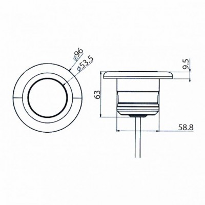 Прожектор світлодіодний Aquaviva LED203 - 54led RGB Прожектор світлодіодний Aquaviva LED203 - 54led RGB