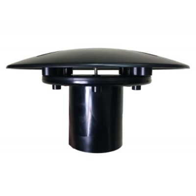 Донний злив для ставка під плівку 50 мм прямий