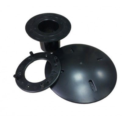 Донний злив для ставка під плівку 50 мм прямий