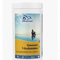 Повільно розчинний хлор 1 кг Сhemochlor-T-Groβtabletten (табл. 200 г)