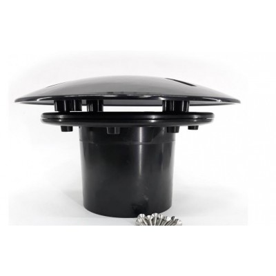 Донний злив для ставка під плівку 110 мм прямий