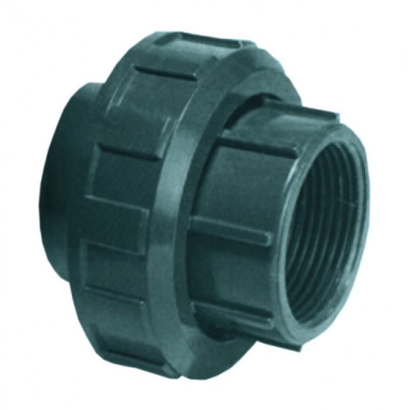 Муфта розбірна з внут. різьбленням PVC Kripsol EH30 50.C, 50 мм х 1 1/2"