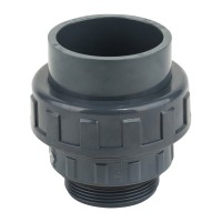 Муфта розбірна з нар. різьбленням PVC Kripsol EHM20 50.C, 50 мм х 1 1/2"