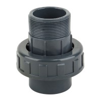 Муфта розбірна з нар. різьбленням PVC Kripsol EHM30 50.C, 50 мм х 1 1/2"