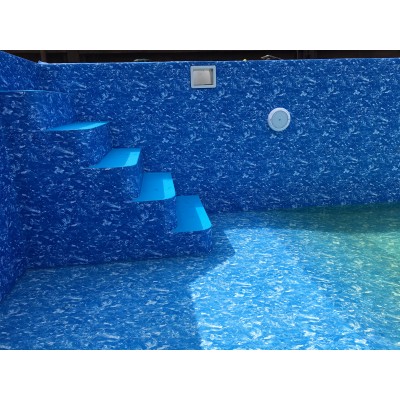 Лайнер для басейну Cefil Darker Cyprus (блакитний мармур)