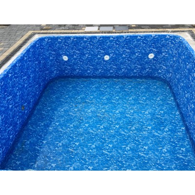 Лайнер для басейну Cefil Darker Cyprus (блакитний мармур)