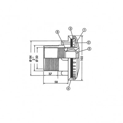Форсунка під лайнер Hayward 3315