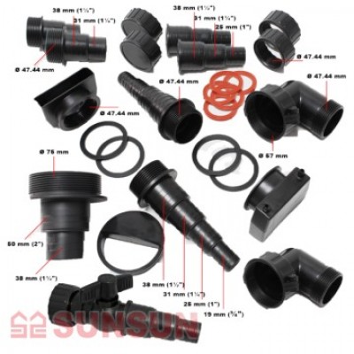 Проточний фільтр для ставка SunSun CBF 350 B