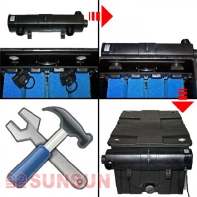 Проточний фільтр для ставка SunSun CBF 350 C-UV