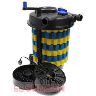 Напірний фільтр для ставка SunSun CPF-15000 18W Напірний фільтр для ставка SunSun CPF-15000 18W
