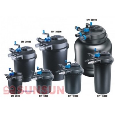 Напірний фільтр для ставка SunSun CPF-15000 18W Напірний фільтр для ставка SunSun CPF-15000 18W