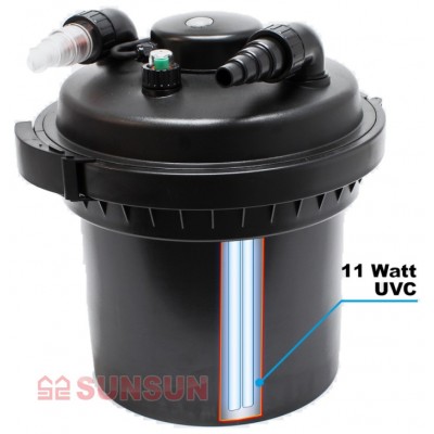 Напірний фільтр для ставка SunSun CPF-280 11W