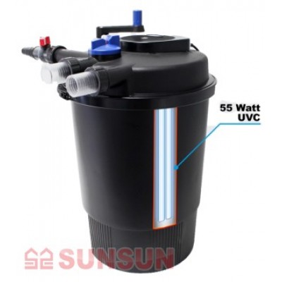 Напірний фільтр для ставка SunSun CPF-30000 55W Напірний фільтр для ставка SunSun CPF-30000 55W
