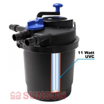 Напірний фільтр для ставка SunSun CPF-10000 11W Напірний фільтр для ставка SunSun CPF-10000 11W