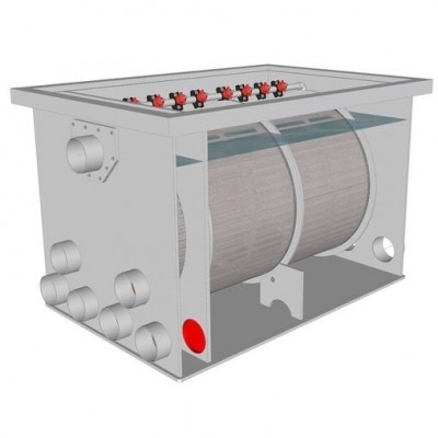 Барабанний фільтр для ставка (УЗВ) AquaKing Red Label Drum Filter 75/100