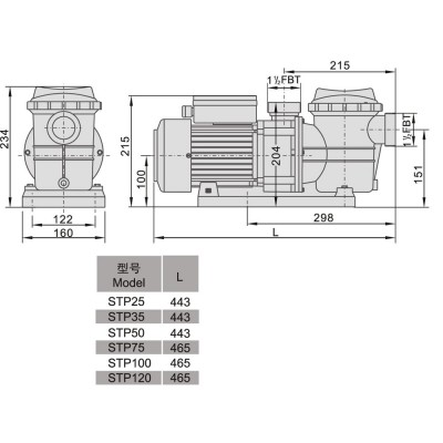 Насос для басейну Aquaviva LX STP100M 10 м3/год