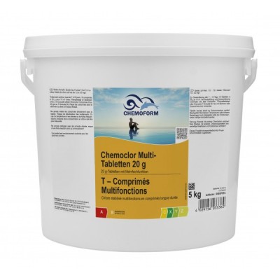 Мультітаб 3 в 1 5 кг Chemoform Multitab (табл. 20 г)
