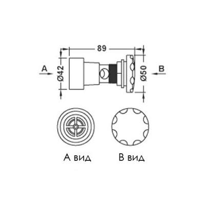 Регулятор подання повітря Emaux EM1834
