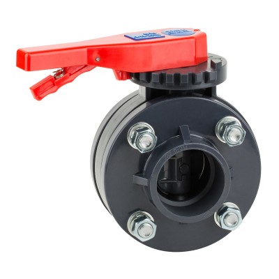 Кран метелик PVC ERA 75 мм