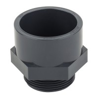 Муфта PVC ERA із зовнішнім різьбленням 25 мм х 3/4"