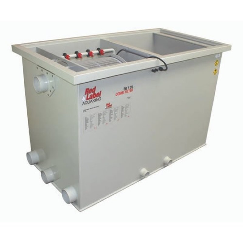 Комбінований барабанний фільтр для ставка (УЗВ) Aquaking Red Label Combi Drum filter 30/35 Комбінований барабанний фільтр для ставка (УЗВ) Aquaking Red Label Combi Drum filter 30/35