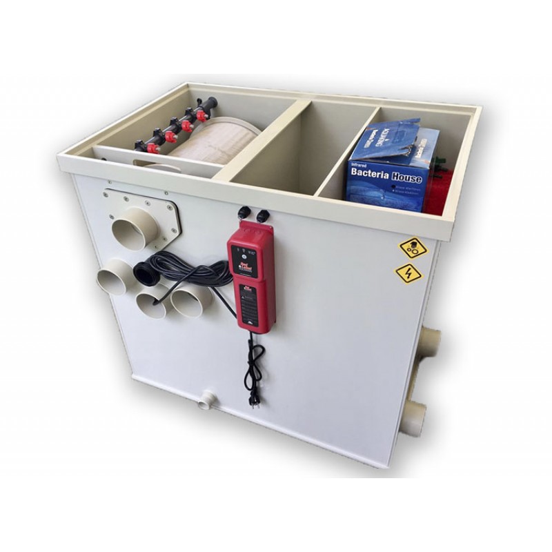 Комбінований барабанний фільтр для ставка (УЗВ) AquaKing Red Label Combi Drum HAPPY Комбінований барабанний фільтр для ставка (УЗВ) AquaKing Red Label Combi Drum HAPPY