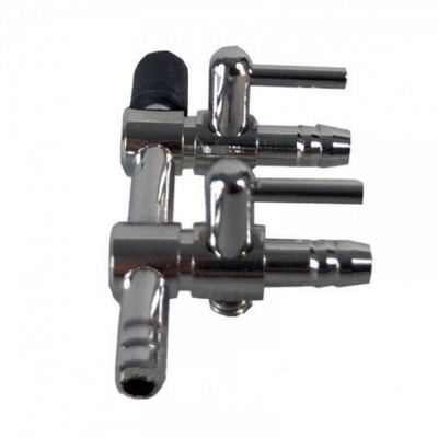 Кран для аератора 4 мм AquaKing на 2 виходи