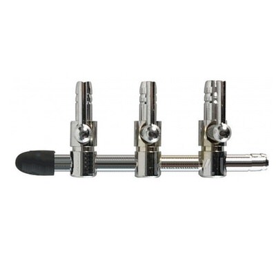 Кран для аератора 4 мм AquaKing на 3 виходи