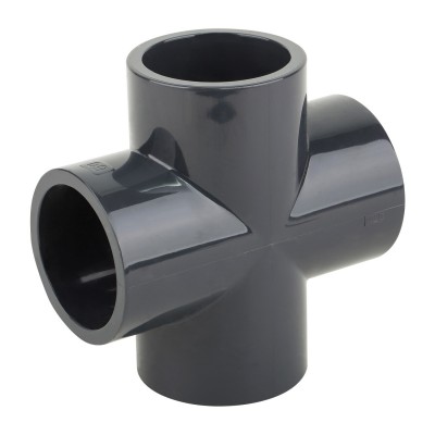 Хрестовина PVC Kripsol CZ10 63.C, 63 мм