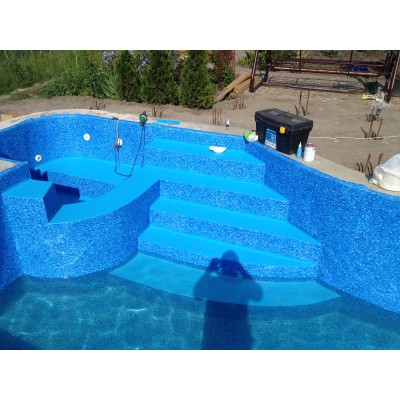 Лайнер для басейну Cefil Nesy (темний мармур)