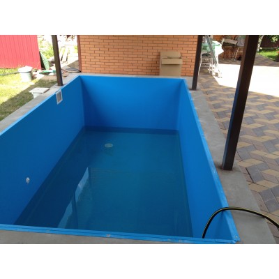 Монтаж плівки (лайнер) для басейнів, ставків і водойм.