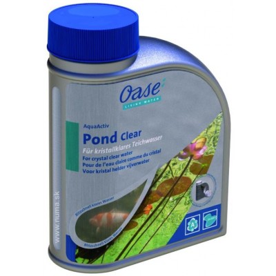 Засіб для освітлення води Oase AquaActiv PondClear 500 ml Засіб для освітлення води Oase AquaActiv PondClear 500 ml