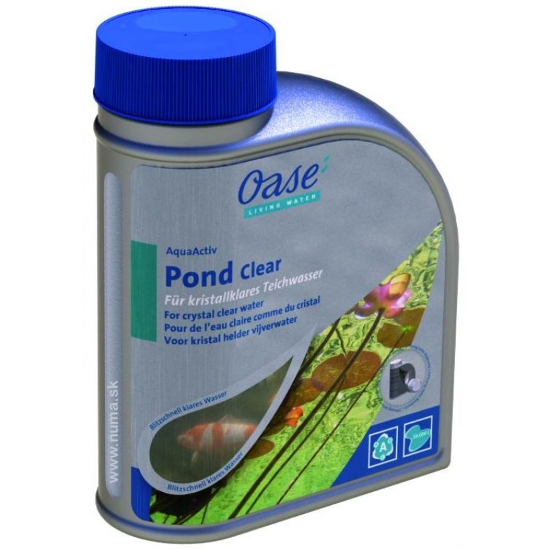 Засіб для освітлення води Oase AquaActiv PondClear 500 ml Засіб для освітлення води Oase AquaActiv PondClear 500 ml