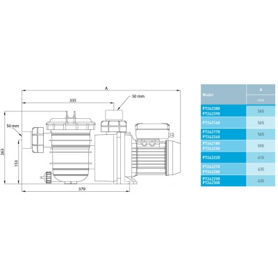 Насос для басейну Pentair Water Swimmey SW-10M 5 м3/год Насос для басейну Pentair Water Swimmey SW-10M 5 м3/год