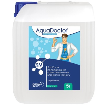 Засіб для зниження жорсткості 5 л AquaDoctor SM StopMineral