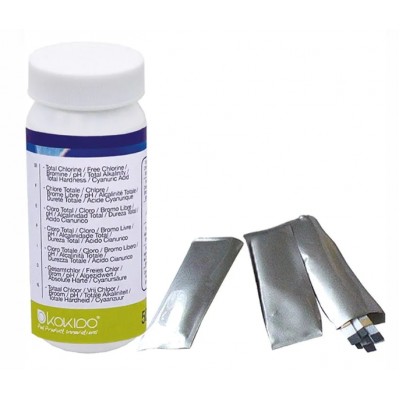 Тест-смужки для контролю води в басейні Kokido TK31CBX 6-в-1