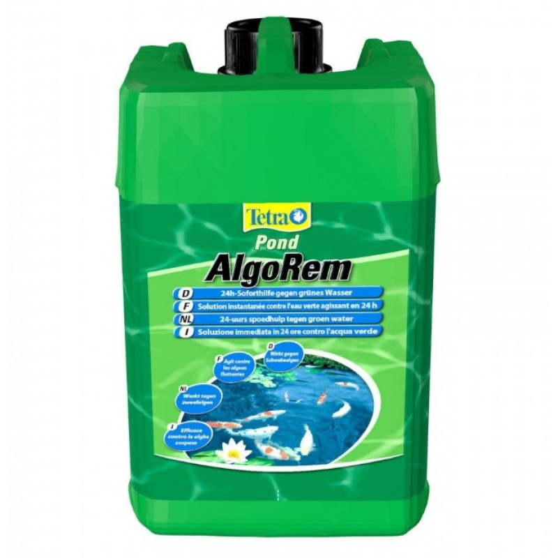 Засіб проти водоростей Tetra Pond AlgoRem 3 л Засіб проти водоростей Tetra Pond AlgoRem 3 л