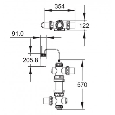 Ультрафіолетова установка Emaux Nano Tech UV16 Standard