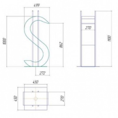 Водоспад для басейну Доллар