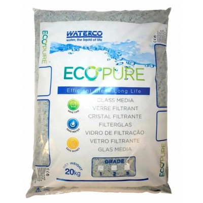 Стеклянный песок Waterco EcoPure 0,5-1,0 (20 кг)