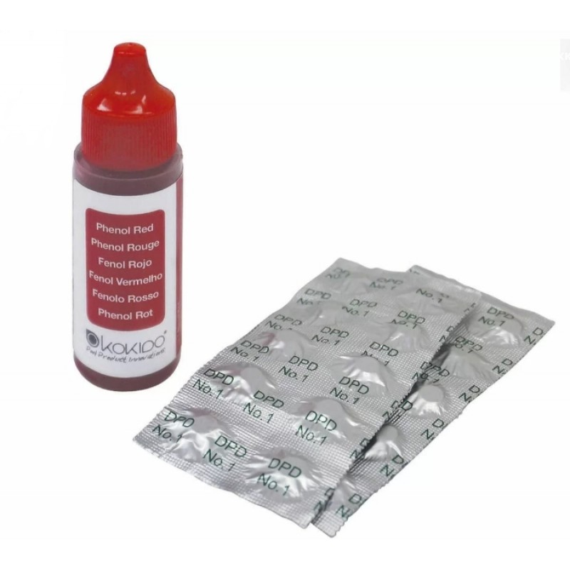 Таблетки + Краплі Kokido K101CBX24 для тестера двокомпонентного